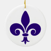 Mardi Gras New Orleans Masker Keramisch Ornament (Achterkant)