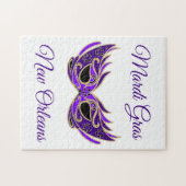 Mardi Gras New Orleans Masker Legpuzzel (Horizontaal)