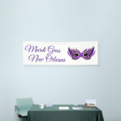 Mardi Gras New Orleans Masker Spandoek (Beurs)