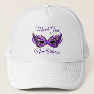 Mardi Gras New Orleans Masker Trucker Pet