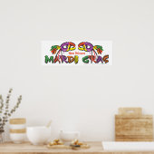 Mardi Gras New Orleans Poster (Keuken)