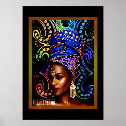 Mardi Gras | New Orleans Poster (Voorkant)