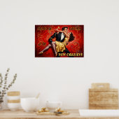 Mardi Gras New Orleans poster (Keuken)