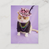 Mardi Gras, New Orleans, Rio de Janeiro Visitekaartje (Achterkant)