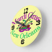 Mardi Gras New Orleans Ronde Klok (Hoek)