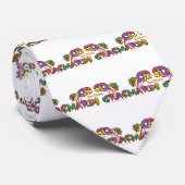 Mardi Gras New Orleans Stropdas (Opgerold)