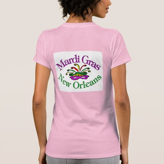 Mardi Gras New Orleans T-shirt (Achterkant)