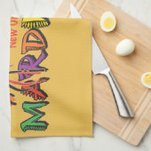 Mardi Gras New Orleans Theedoek (Quarter Fold)