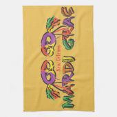 Mardi Gras New Orleans Theedoek (Verticaal)