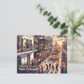 Mardi Gras New Orleans, VS Briefkaart (Staand voorkant)