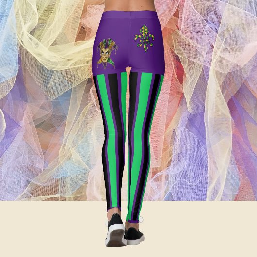 Mardi Gras Nice Uitzicht Vrouwen Leggings