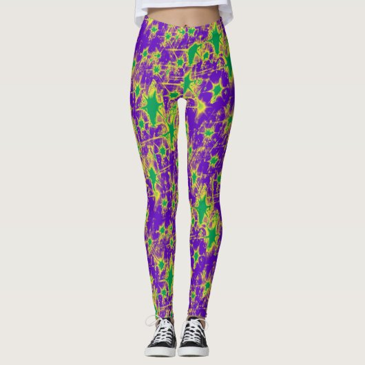 Mardi Gras Nightmare Leggings (Voorkant)