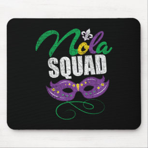 Mardi Gras Nola Squad Verdrietig New Orleans Krale Muismat