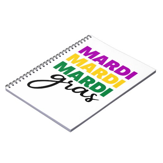 Mardi Gras Notitieboek (Linkerzijde)