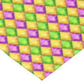 Mardi Gras of eender welke Occasion Festive Tablec Tafelkleed (Gekanteld)