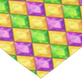 Mardi Gras of eender welke Occasion Festive Tablec Tafelkleed (Gekanteld)