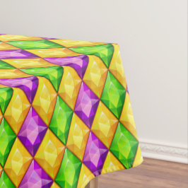 Mardi Gras of eender welke Occasion Festive Tablec Tafelkleed