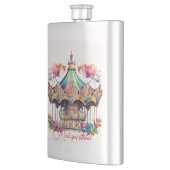 Mardi Gras ontwerp in Classic Flask Flacon (Links)