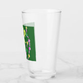 Mardi Gras ontwerp Kleurrijk Glas (Links)