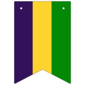 Mardi Gras Paarse, Goud, Groen Vlaggetjes (Derde vlag)