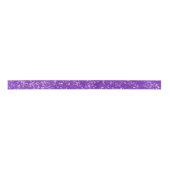 Mardi Gras Paarse Kleur Glitter Stripe Bling Satijnen Lint (Voorkant)