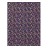 Mardi Gras Paarse Patroon Tafelkleed (Voorkant)