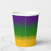 Mardi Gras Paint Papieren Bekers (Rechts)