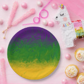 Mardi Gras Paint Papieren Bordje (Feest)