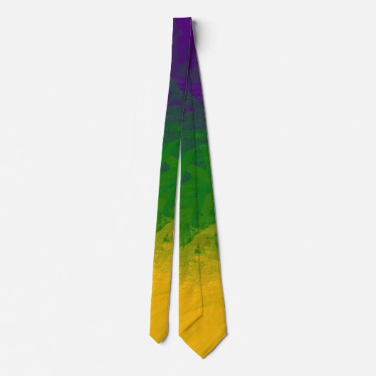 Mardi Gras Paint Stropdas (Achterkant)