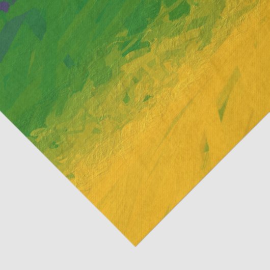 Mardi Gras Paint Tissuepapier (Detail)