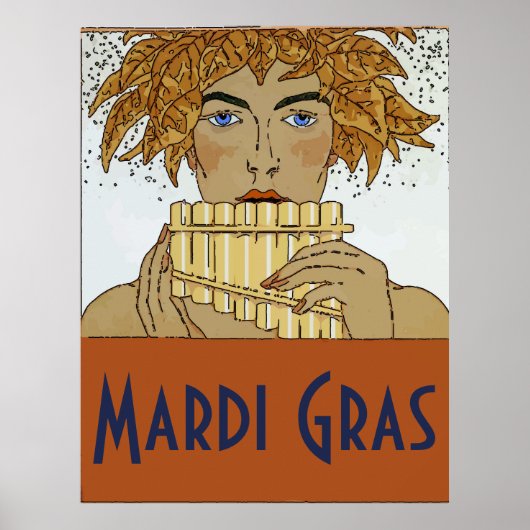 Mardi Gras Pan Poster (Voorkant)