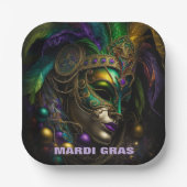 Mardi Gras Paper Bord (Voorkant)
