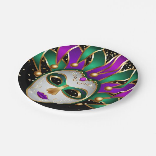 Mardi Gras Paper Bord (Gekanteld)