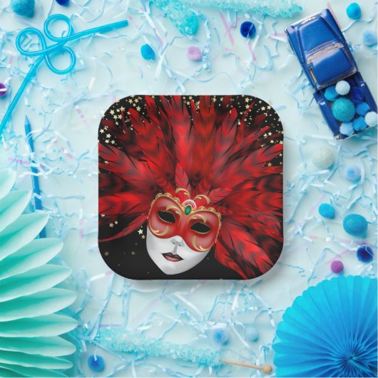 Mardi Gras Paper Bord (Feest)