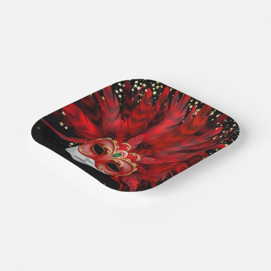 Mardi Gras Paper Bord (Gebogen)