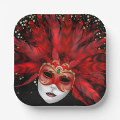 Mardi Gras Paper Bord (Voorkant)