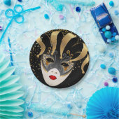 Mardi Gras Paper Borden Papieren Bordje (Feest)