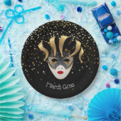 Mardi Gras Paper Borden Papieren Bordje (Feest)