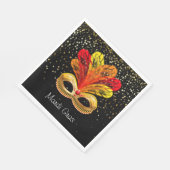Mardi Gras Paper Napkins Servet (Hoek)