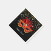Mardi Gras Paper Napkins Servet (Hoek)