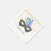 Mardi Gras Paper Napkins Servet (Hoek)