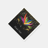 Mardi Gras Paper Napkins Servet (Hoek)
