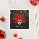 Mardi Gras Paper Napkins Servet (Insitu)