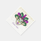 Mardi Gras Paper Napkins Servet (Hoek)