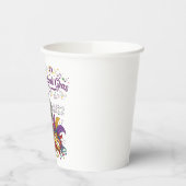 Mardi Gras Papieren Bekers (Links)