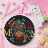 Mardi GRAS    Papieren Bordje (Feest)
