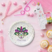 Mardi Gras Papieren Bordje (Feest)