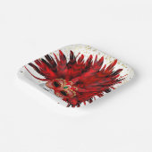 Mardi Gras Papieren Bordje (Gebogen)