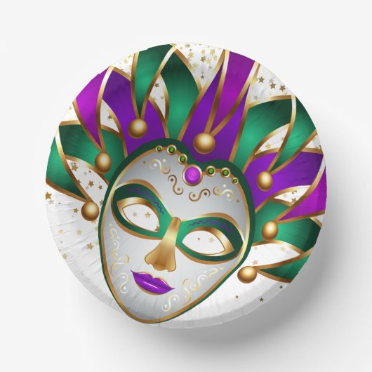 Mardi Gras Papieren Kommen (Voorkant)