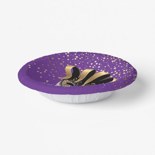 Mardi Gras Papieren Kommen (Gebogen)